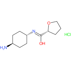 (R)-N-[(1R*,4R*)-4-Aminocyclohexyl]-tetrahydrofuran-2-carboxamide hydrochloride