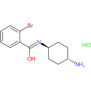 [(1R*,4R*)-4-Aminocyclohexyl]-2-bromobenzamide hydrochloride