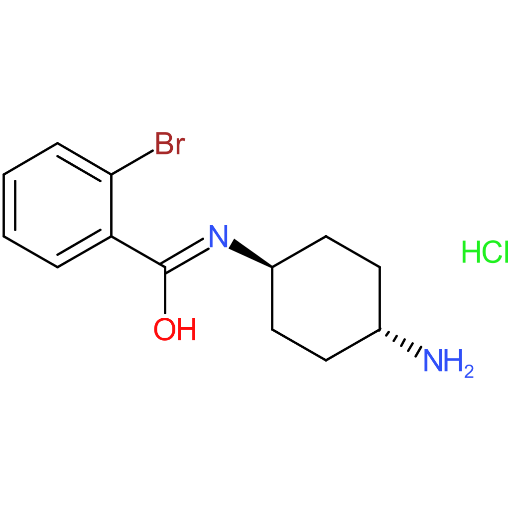 [(1R*,4R*)-4-Aminocyclohexyl]-2-bromobenzamide hydrochloride