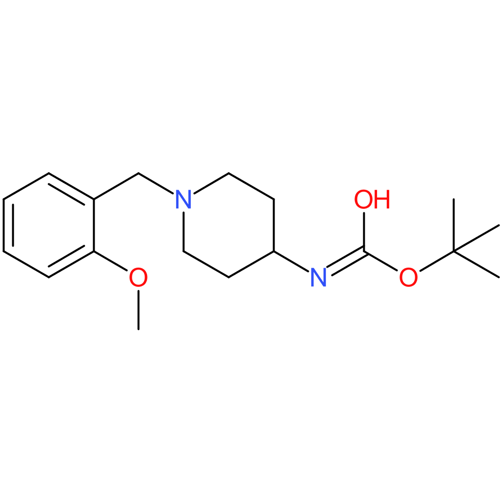 tert-Butyl 1-(2-methoxybenzyl)piperidin-4-ylcarbamate