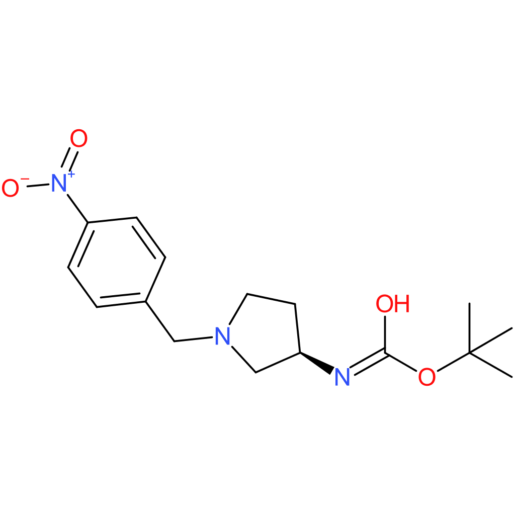 (R)-tert-Butyl 1-(4-nitrobenzyl)pyrrolidin-3-ylcarbamate