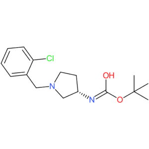 (S)-tert-Butyl 1-(2-chlorobenzyl)pyrrolidin-3-ylcarbamate