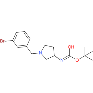 (S)-tert-Butyl 1-(3-bromobenzyl)pyrrolidin-3-ylcarbamate