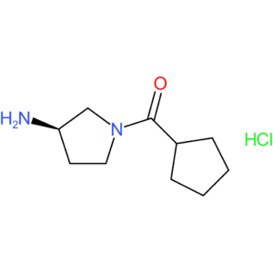 (R)-(3-Aminopyrrolidin-1-yl)(cyclopentyl)methanone hydrochloride