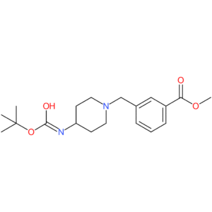 Methyl 3-{[4-(tert-butoxycarbonylamino)piperidin-1-yl]methyl}benzoate
