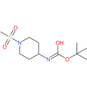 tert-Butyl 1-(methylsulfonyl)piperidin-4-ylcarbamate