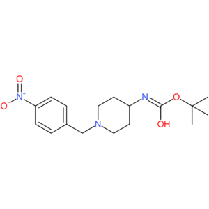 tert-Butyl 1-(4-nitrobenzyl)piperidin-4-ylcarbamate