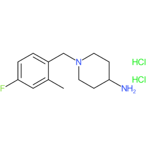1-(4-Fluoro-2-methylbenzyl)piperidin-4-amine dihydrochloride