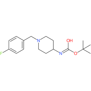 tert-Butyl 1-(4-fluorobenzyl)piperidin-4-ylcarbamate