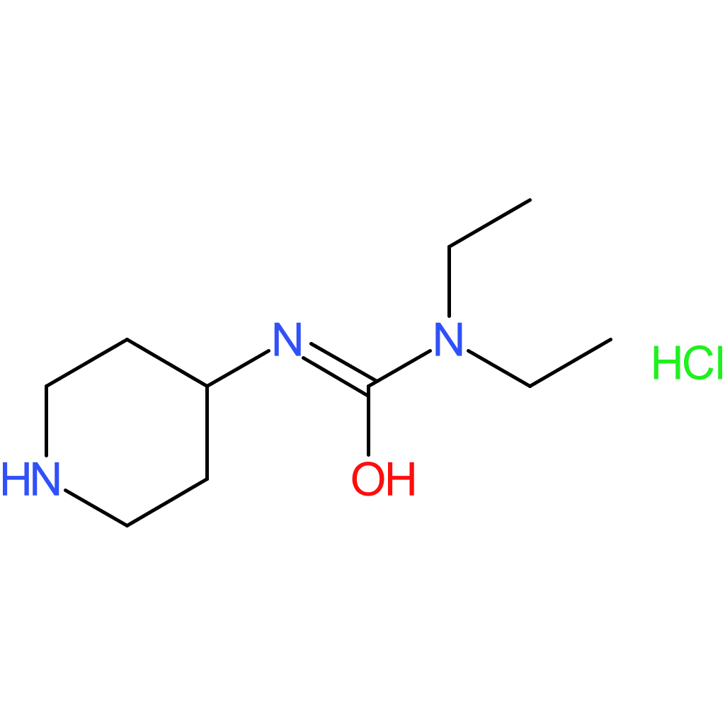 1,1-Diethyl-3-(piperidin-4-yl)urea hydrochloride
