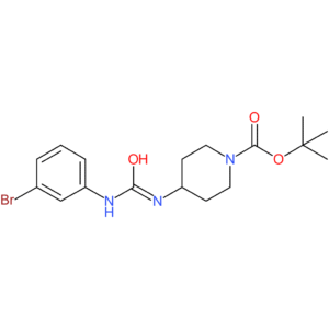 tert-Butyl 4-[3-(3-bromophenyl)ureido]piperidine-1-carboxylate
