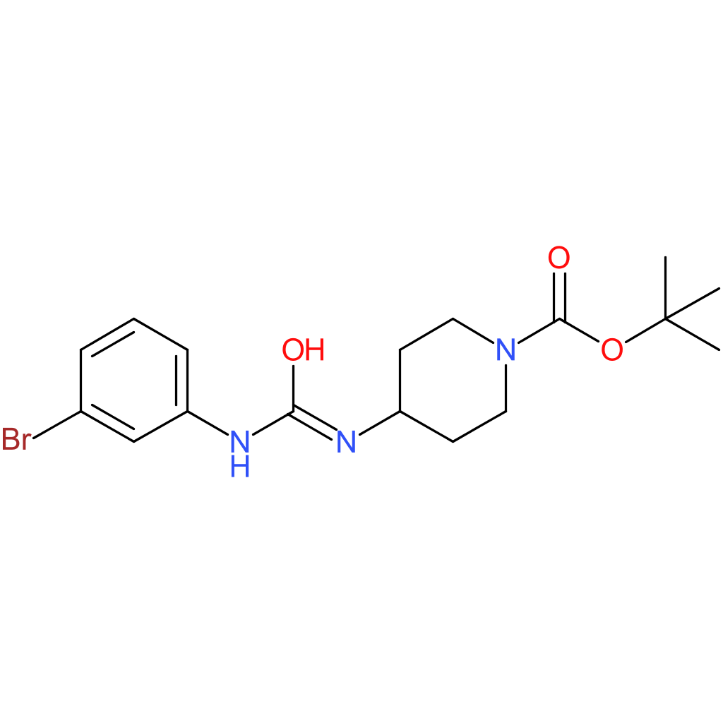 tert-Butyl 4-[3-(3-bromophenyl)ureido]piperidine-1-carboxylate