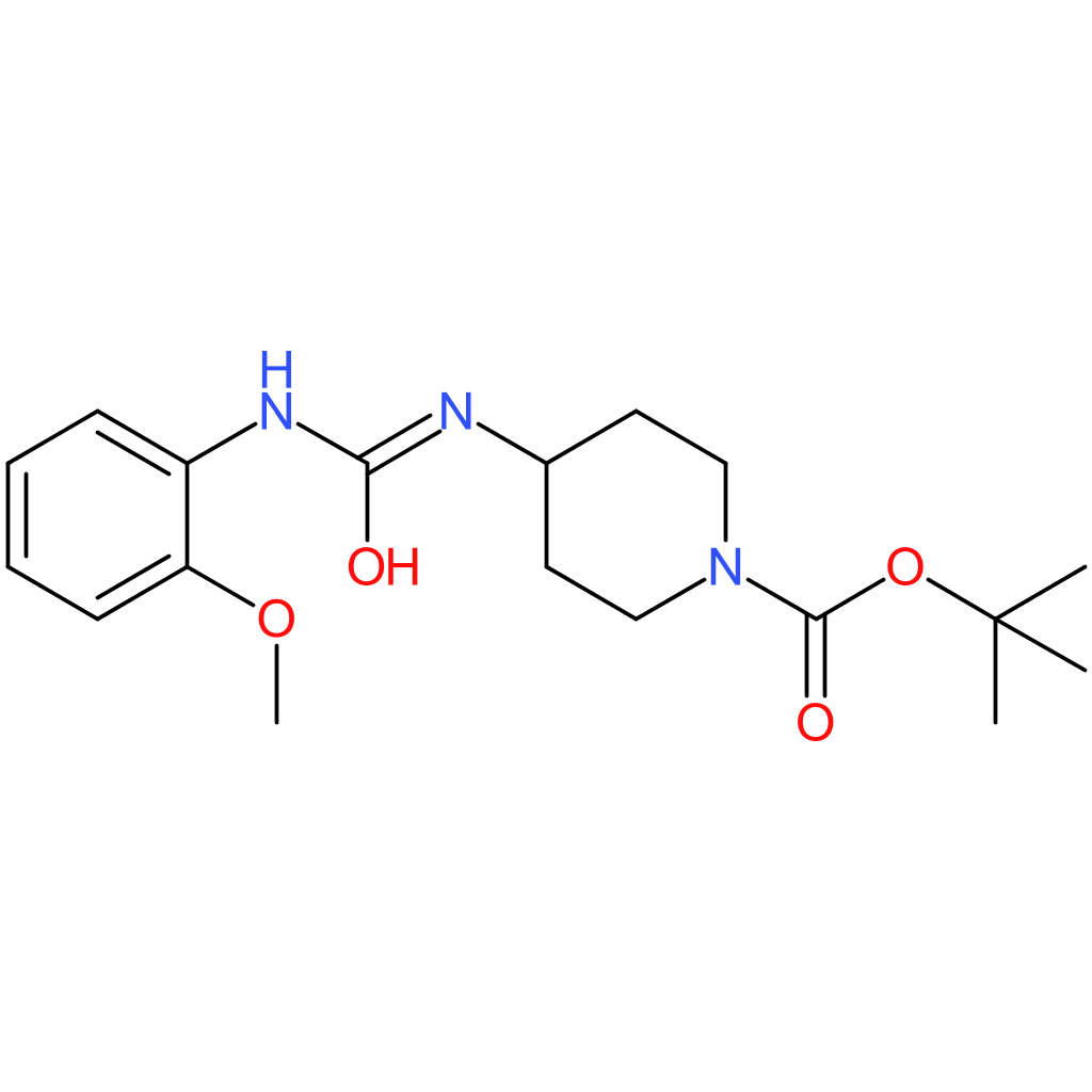 tert-Butyl 4-[3-(2-methoxyphenyl)ureido]piperidine-1-carboxylate