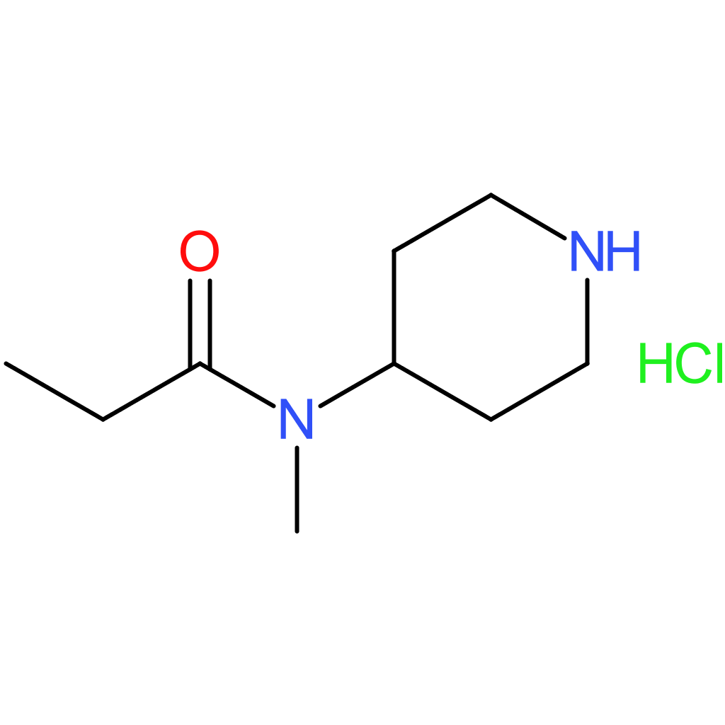 N-Methyl-N-(piperidin-4-yl)propionamide hydrochloride