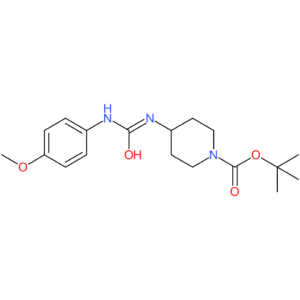 tert-Butyl 4-[3-(4-methoxyphenyl)ureido]piperidine-1-carboxylate