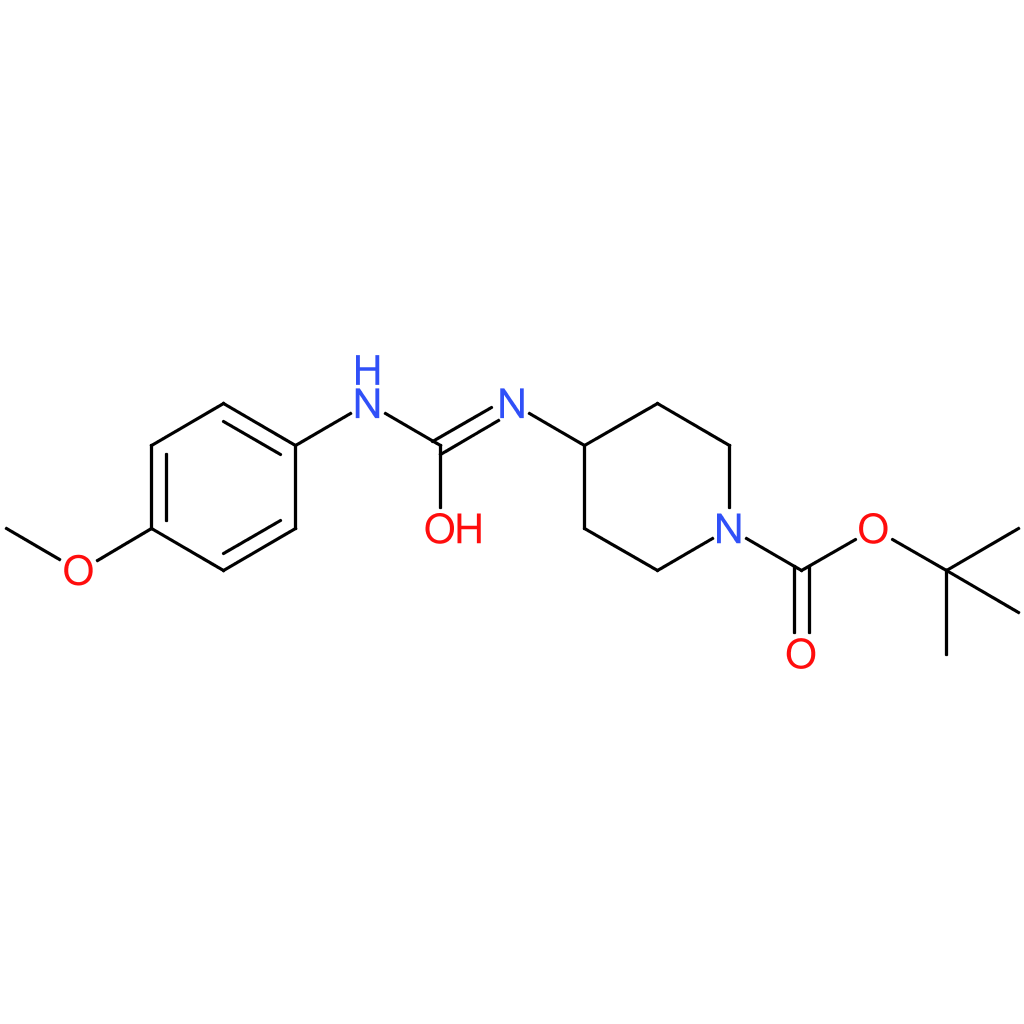tert-Butyl 4-[3-(4-methoxyphenyl)ureido]piperidine-1-carboxylate