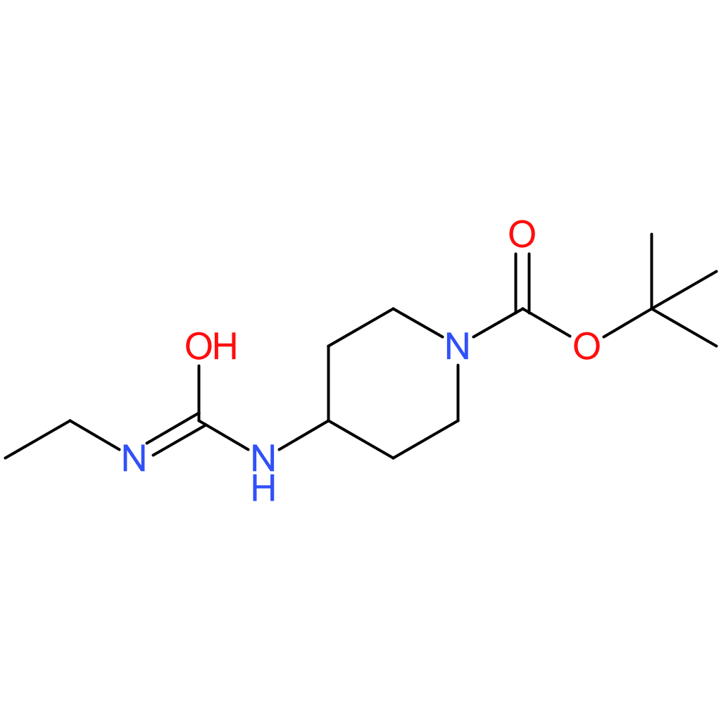 tert-Butyl 4-(3-ethylureido)piperidine-1-carboxylate