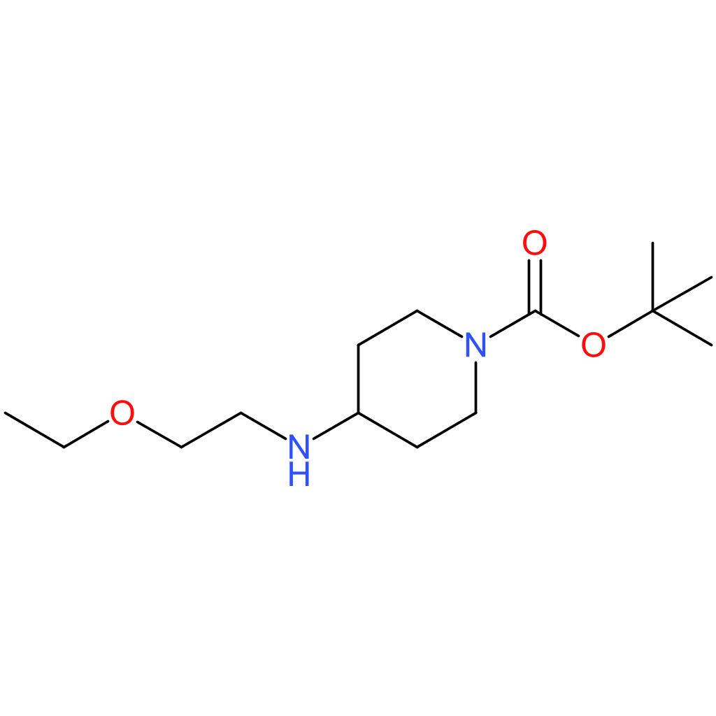 tert-Butyl 4-(2-ethoxyethylamino)piperidine-1-carboxylate