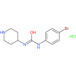 1-(4-Bromophenyl)-3-(piperidine-4-yl)urea hydrochloride