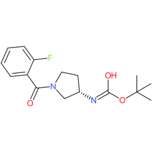 (S)-tert-Butyl 1-(2-fluorobenzoyl)pyrrolidin-3-ylcarbamate
