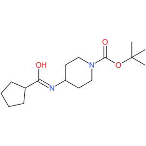 tert-Butyl 4-(cyclopentanecarbonylamino)piperidine-1-carboxylate