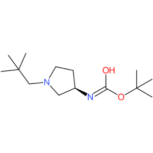 (R)-tert-Butyl 1-neopentylpyrrolidin-3-ylcarbamate