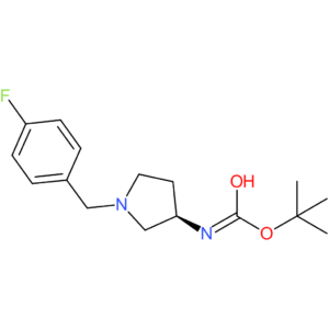 (R)-tert-Butyl 1-(4-fluorobenzyl)pyrrolidin-3-ylcarbamate