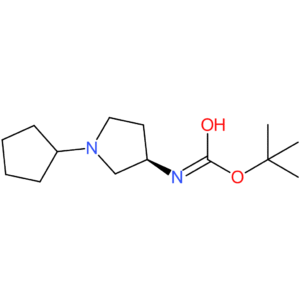 (R)-tert-Butyl 1-cyclopentylpyrrolidin-3-ylcarbamate