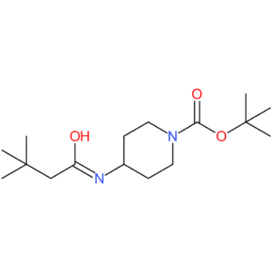 tert-Butyl 4-(3,3-dimethylbutanamido)piperidine-1-carboxylate