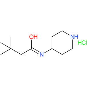 3,3-Dimethyl-N-(piperidin-4-yl)butanamide hydrochloride