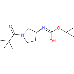 (R)-tert-Butyl 1-pivaloylpyrrolidin-3-ylcarbamate