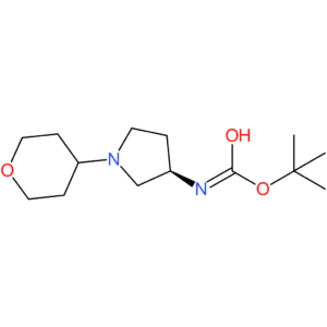 (R)-tert-Butyl 1-(tetrahydro-2H-pyran-4-yl)pyrrolidin-3-ylcarbamate