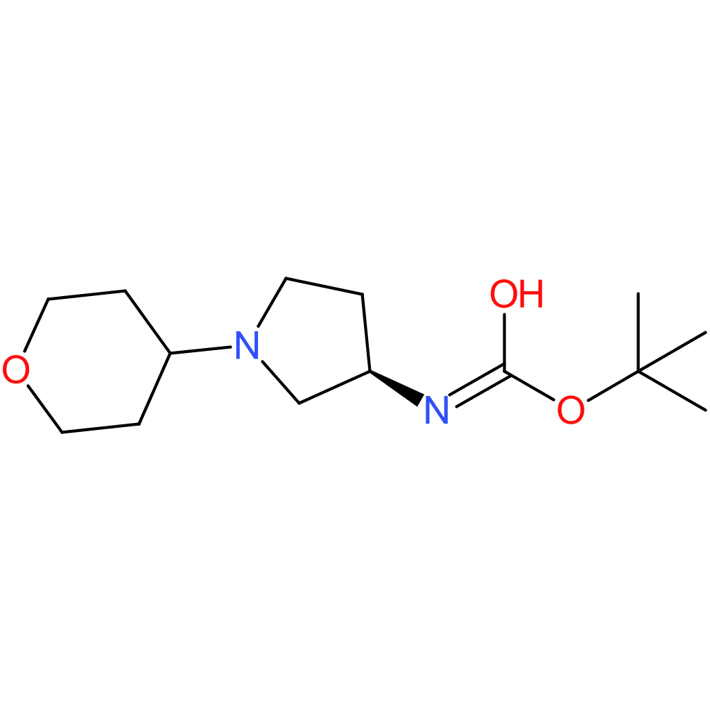 (R)-tert-Butyl 1-(tetrahydro-2H-pyran-4-yl)pyrrolidin-3-ylcarbamate