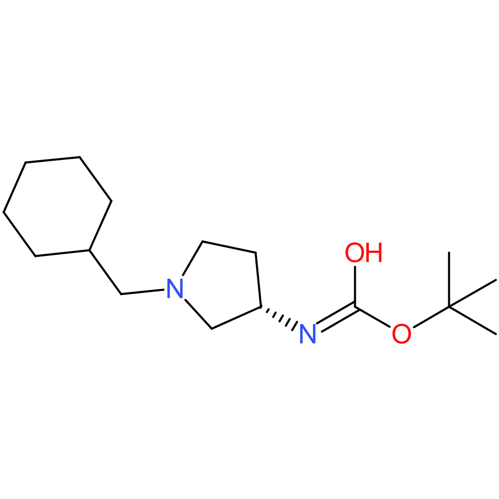 (S)-tert-Butyl 1-(cyclohexylmethyl)pyrrolidin-3-ylcarbamate