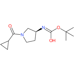 (S)-tert-Butyl 1-(cyclopropanecarbonyl)pyrrolidin-3-ylcarbamate