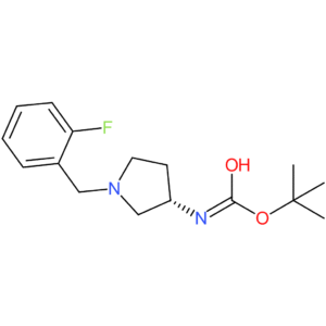 (S)-tert-Butyl 1-(2-fluorobenzyl)pyrrolidin-3-ylcarbamate