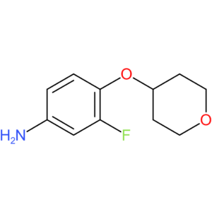 3-Fluoro-4-(tetrahydro-2H-pyran-4-yloxy)aniline