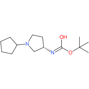 (S)-tert-Butyl 1-cyclopentylpyrrolidin-3-ylcarbamate