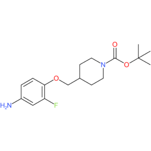 tert-Butyl 4-[(4-amino-2-fluorophenoxy)methyl]piperidine-1-carboxylate