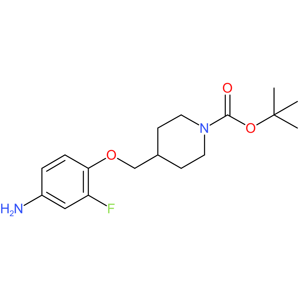 tert-Butyl 4-[(4-amino-2-fluorophenoxy)methyl]piperidine-1-carboxylate