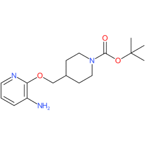tert-Butyl 4-[(3-aminopyridin-2-yloxy)methyl]piperidine-1-carboxylate