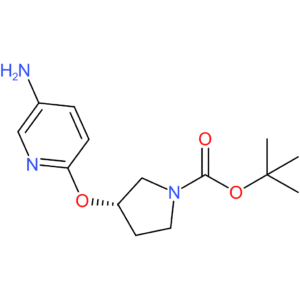 (S)-tert-Butyl 3-(5-aminopyridin-2-yloxy)pyrrolidine-1-carboxylate