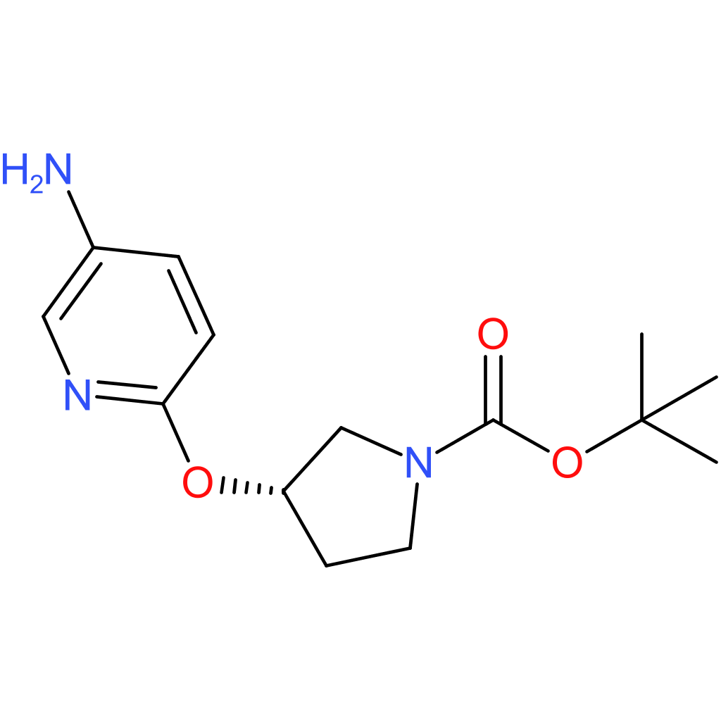 (S)-tert-Butyl 3-(5-aminopyridin-2-yloxy)pyrrolidine-1-carboxylate