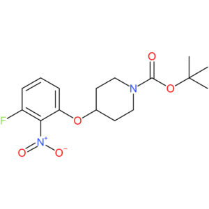 tert-Butyl 4-(3-fluoro-2-nitrophenoxy)piperidine-1-carboxylate