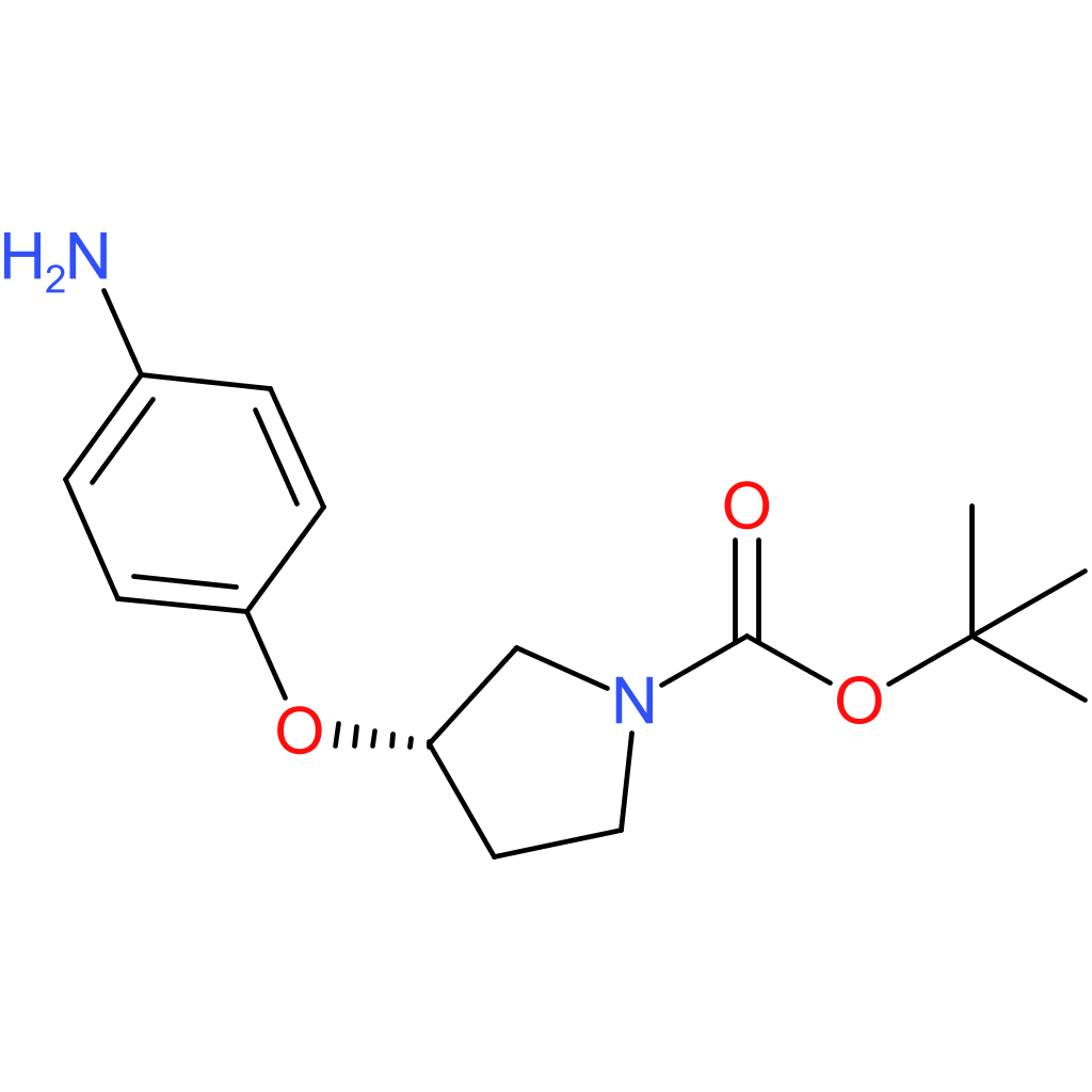 (S)-tert-Butyl 3-(4-aminophenoxy)pyrrolidine-1-carboxylate