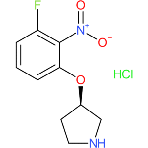 (R)-3-(3-Fluoro-2-nitrophenoxy)pyrrolidine hydrochloride