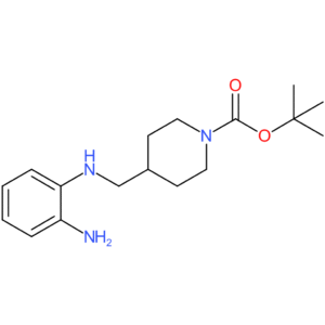 tert-Butyl 4-[(2-aminophenylamino)methyl]piperidine-1-carboxylate