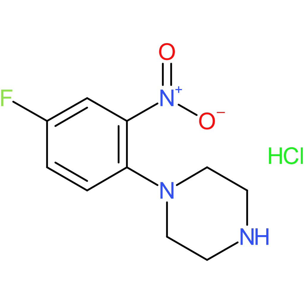 1-(4-Fluoro-2-nitrophenyl)piperazine hydrochloride