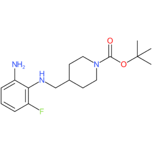 tert-Butyl 4-[(2-amino-6-fluorophenylamino)methyl]piperidine-1-carboxylate