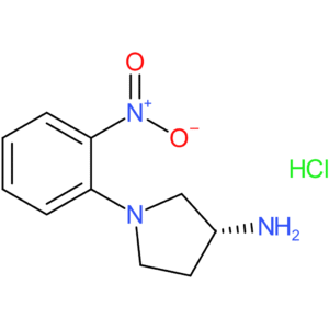 (R)-1-(2-Nitrophenyl)pyrrolidin-3-amine hydrochloride